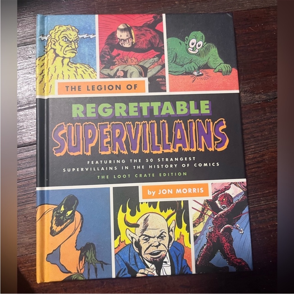 Regrettable supervillains book